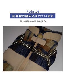 PET PARADISE ペットパラダイス アウター ハーネス ベスト 《チェック柄》 小型犬