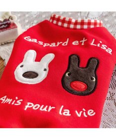 PET PARADISE リサとガスパール 脇開き ベスト 《レッド》 小型犬