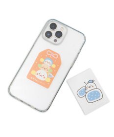 Mother garden しろたん どこでも一緒 ステッカー 小 2枚セット 《ねかしつけ/お守り》