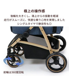 PET PARADISE smooca プレミアム ペットカート 《デニム調》