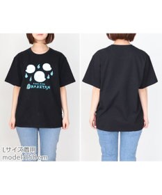 Mother garden しろたん Tシャツ 半袖  《蓄光 FUWA FUWABAKETAN》 黒色　S/M/L/XL