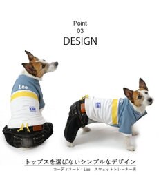 Lee キャミソール ブラック デニム パンツつなぎ 【小型犬