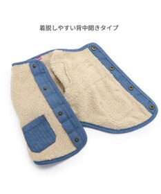 PET PARADISE ペットパラダイス デニム ボア ジャケット デニム 小型犬