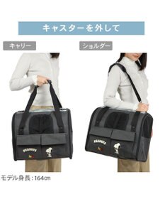 PET PARADISE スヌーピー キャスター付き折り畳みキャリー 小型犬