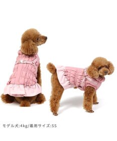 PET PARADISE ペットパラダイス アウター ハーネス ベスト 《フリル》 小型犬