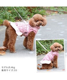 PET PARADISE ペットパラダイス アウター ハーネス ベスト 《フリル》 小型犬