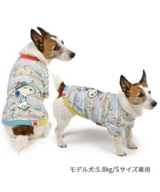 スヌーピー トレーナー《キャンプ柄》 小型犬 / PET PARADISE