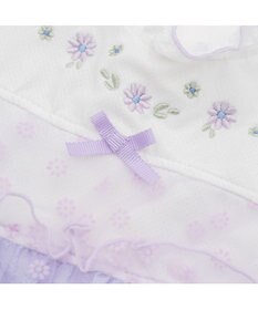 PET PARADISE ペットパラダイス フロッキー お花 ワンピース 《パープル》  小型犬
