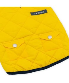 PET PARADISE J.PRESS ダイヤＳＴ 綿入ベスト 《イエロー》 中型犬 大型犬