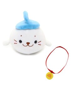 しろたん カーリングマスコット 青色 22cm小さい ぬいぐるみ