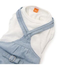 PET PARADISE ペットパラダイス パンツつなぎ 《 花 刺繍》 小型犬