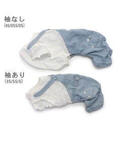 PET PARADISE ペットパラダイス パンツつなぎ 《 花 刺繍》 小型犬