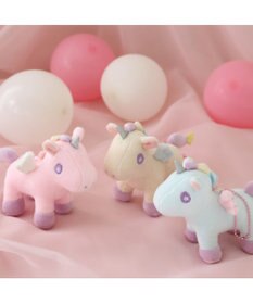 Mother garden ユニコーン ぷにもちキーホルダー 《ピンク / クリーム / ミントブルー》 11cm 【単品】