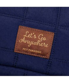 PET PARADISE ペットパラダイス ナチュラルキルティング お散歩バッグ 《ネイビー》