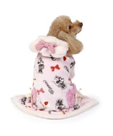 PET PARADISE ディズニー ミニー 着る毛布 《ケーキ柄》 小型犬