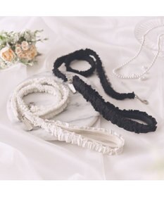 PET PARADISE cherircouture フリフリリード 《ブラック》ＳＳ～Ｓ  小型犬