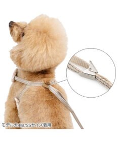 PET PARADISE ペットパラダイス くまちゃん リード付きハーネス 《チェック柄》 Ｓ