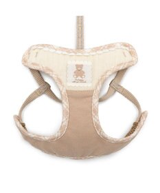 PET PARADISE ペットパラダイス くまちゃん リード付きハーネス 《チェック柄》 Ｓ