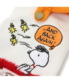 PET PARADISE スヌーピー  ペティヒート パーカー《赤屋根柄 》中型犬 大型犬