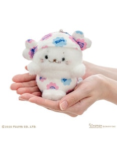 Mother garden しろたん ミルキー ぽてぽてキーホルダー