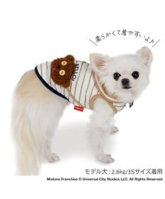 PET PARADISE ミニオン ティム サーモキープ タンクトップ 《マリン柄》 小型犬