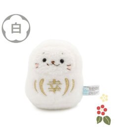 Mother garden しろたん  福だるま マスコット 《白色》 単品