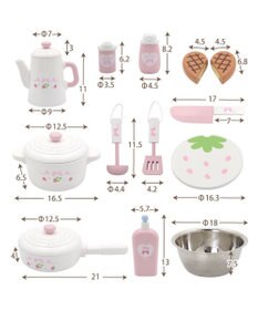 Mother garden マザーガーデン スウィートストロベリー デラックスキッチン