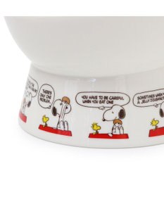 PET PARADISE スヌーピー 高さのある フードボウル 小型犬