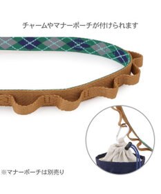 PET PARADISE ペットパラダイス チェック柄 リード Ｍ～Ｌ 大型犬