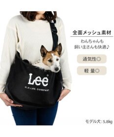 PET PARADISE Lee ロゴ メッシュ スリング  キャリーバッグ M 小型犬 約4~8㎏