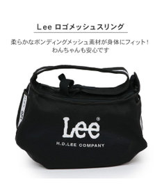 PET PARADISE Lee ロゴ メッシュ スリング  キャリーバッグ M 小型犬 約4~8㎏