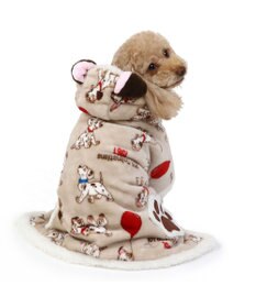 PET PARADISE ディズニー 101匹わんちゃん 着る毛布 《風船柄》 小型犬