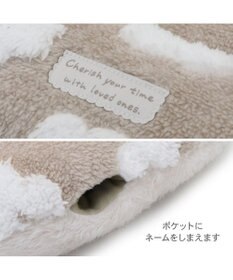 PET PARADISE ペットパラダイス 遠赤外線 ボアピロー 《お花柄》