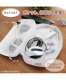 Mother garden しろたん ガジェットポーチ 顔ぼん