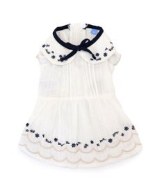 PET PARADISE ペットパラダイス エンブロイダリー ワンピース 小型犬