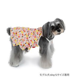 PET PARADISE リサとガスパール エコメイド ワンピース《花柄》 小型犬