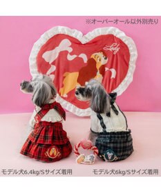 PET PARADISE ディズニー わんわん物語 トランプ パンツつなぎ 小型犬