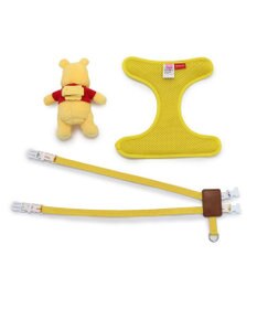 PET PARADISE ディズニー くまのプーさん マスコット付き ハーネス S 小型犬