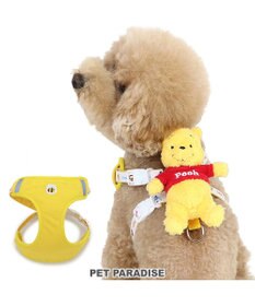 PET PARADISE ディズニー くまのプーさん マスコット付き ハーネス S 小型犬