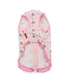 PET PARADISE ディズニー ミニーマウス 接触冷感背中開き タンクトップ 《レース柄》 小型犬