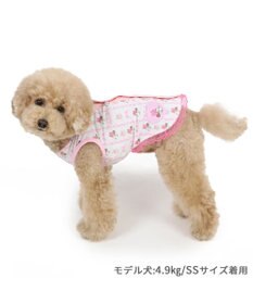 PET PARADISE ディズニー ミニーマウス 接触冷感背中開き タンクトップ 《レース柄》 小型犬