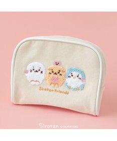 Mother garden しろたん サガラ ポーチ 《お友だち柄》