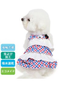 PET PARADISE リサとガスパール エコメイド ワンピース 《チェック》 小型犬