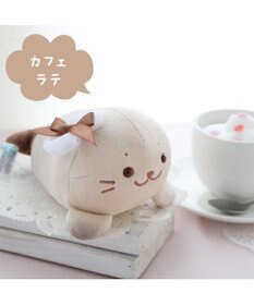 Mother garden しろたん ラテ マスコット ぬいぐるみ 15cm 【単品】