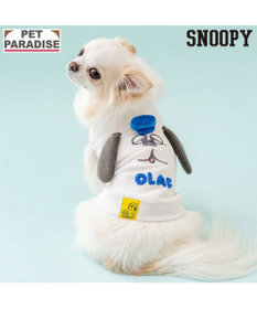PET PARADISE スヌーピー オラフ 顔ボン トレーナー 小型犬