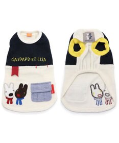 PET PARADISE リサとガスパール サーモキープ 切替 Tシャツ 小型犬