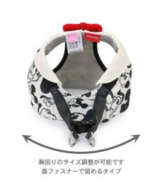 PET PARADISE ディズニー ミッキーマウス＆プルート ベストハーネス 《モノクロ》 ＳＳ