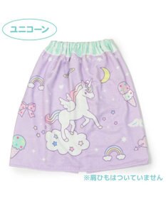 Mother garden マザーガーデン 水泳 ラップタオル 60×120cm 《 ユニコーン 柄 / レモンくま柄 》
