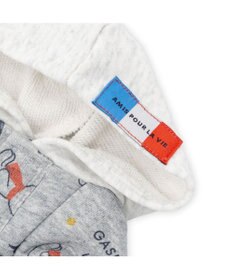 PET PARADISE リサとガスパール  パーカー 総柄 小型犬