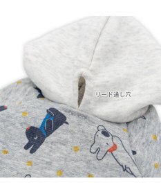 PET PARADISE リサとガスパール  パーカー 総柄 小型犬